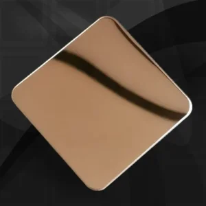 Rose Gold Mirror Sheet