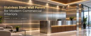 Stainless Steel Wall Panels for Modern Commercial Interiors